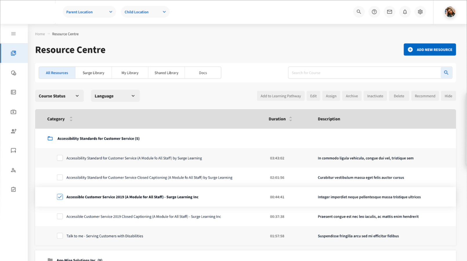 Healthcare Learning Platform