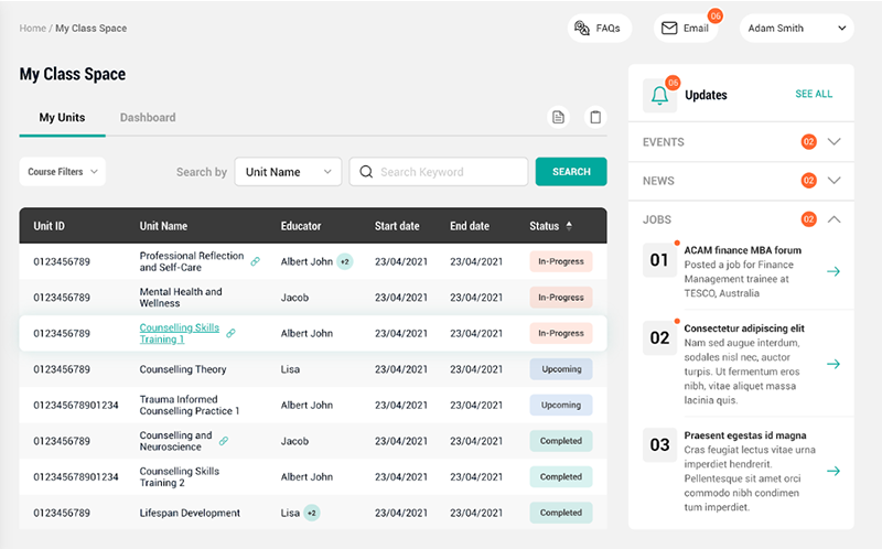 Unified Learning Platform